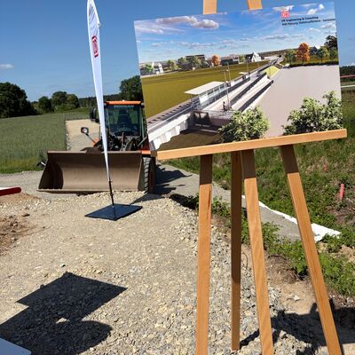 Bild vergr&ouml;&szlig;ern: Visualisierung des Haltepunktes Isenbüttel